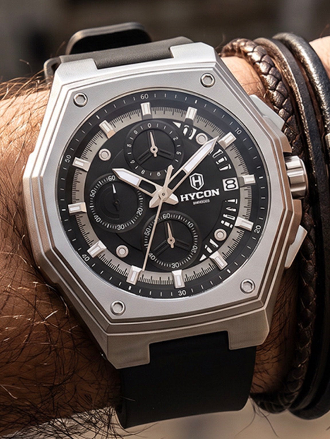 HYCON KRONOS CHRONO VAUT499€! 💯%NEUF AVEC CERTIFICAT, Enlèvement ou Envoi, Neuf