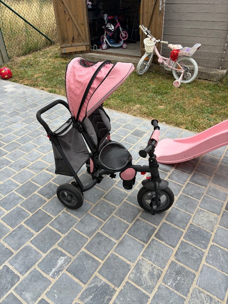 velo enfant  fille 3 roues polyvalent, Frein à rétropédalage, Comme neuf, Enlèvement, Autre