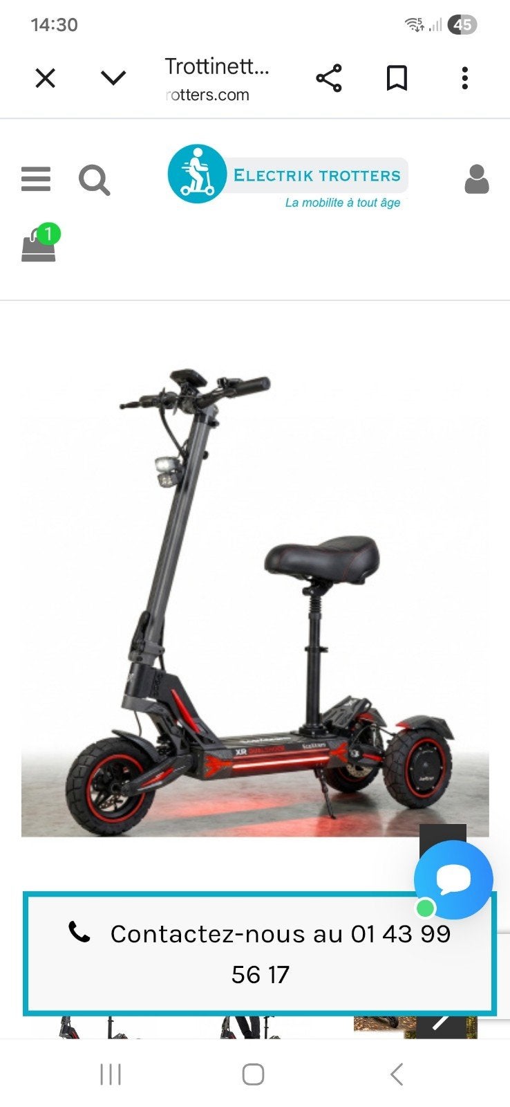 Cherche trotinette