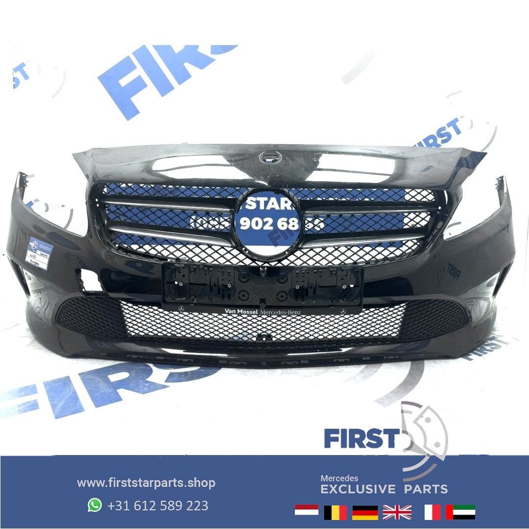 W176 complete Voorbumper Mercedes A Klasse 2012-2018 zwart w, Gebruikt, -, Voor, Ophalen of Verzenden