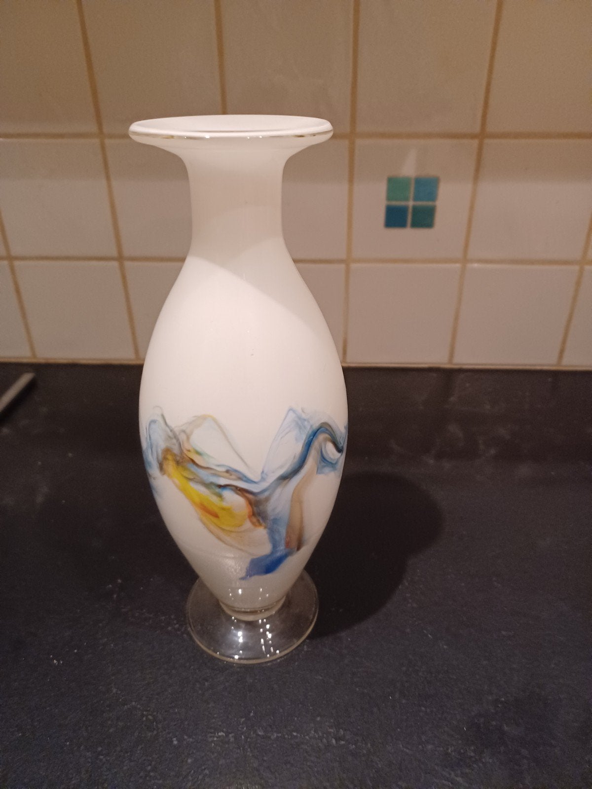 Vase vintage opaline, Enlèvement