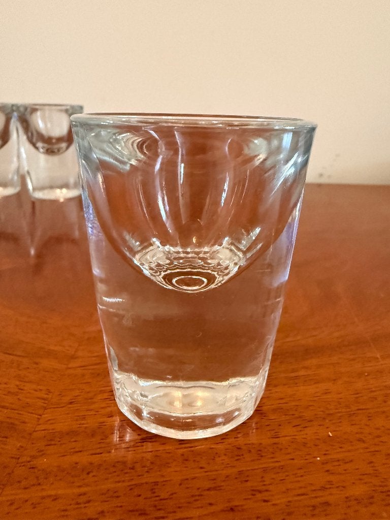 Verres à liqueur épais à fond épais, Enlèvement ou Envoi, Neuf, Verres et Verres à shot