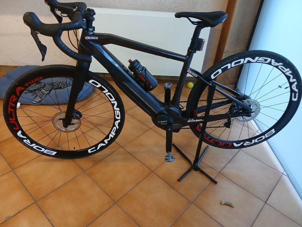 VELO COURSE ELECTRIQUE, 28 inch, 10 tot 15 versnellingen, Heren, Aluminium