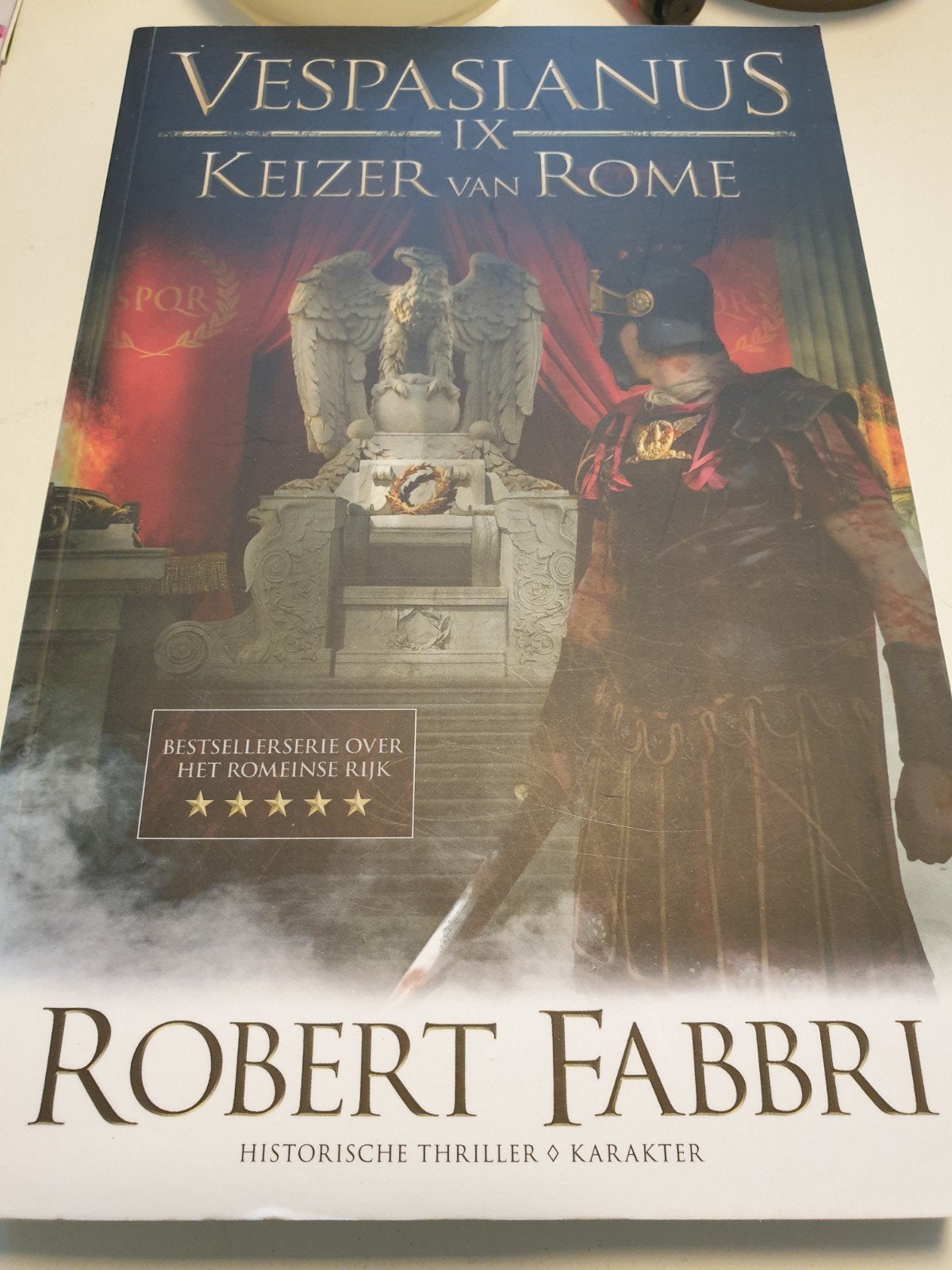 Robert Fabbri - Keizer van Rome, Ophalen of Verzenden, Zo goed als nieuw, Robert Fabbri