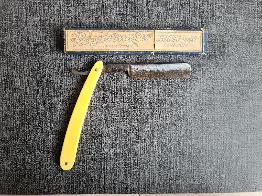 scheermes, Antiek en Kunst, Ophalen
