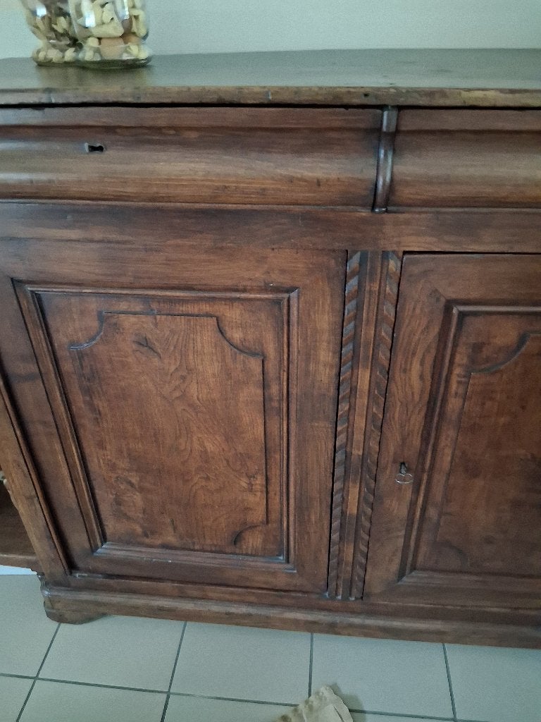 buffet ancien : L140 x P50 x H36, Enlèvement