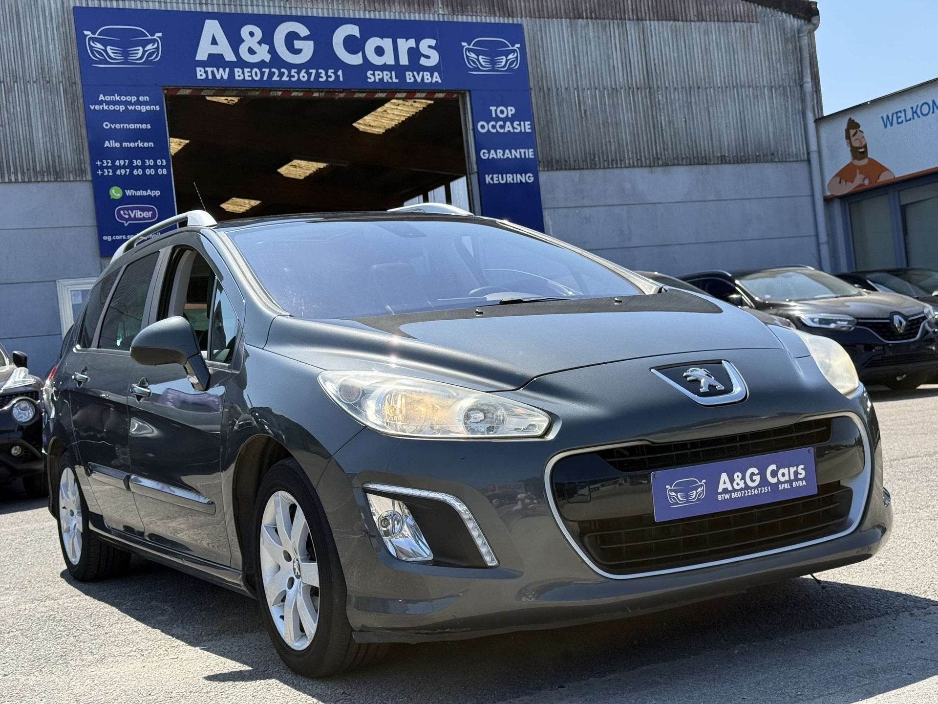 Peugeot 308 308 SW 1.6 D HDi Feline FAP, Entreprise, Noir, 5 portes, Automatique