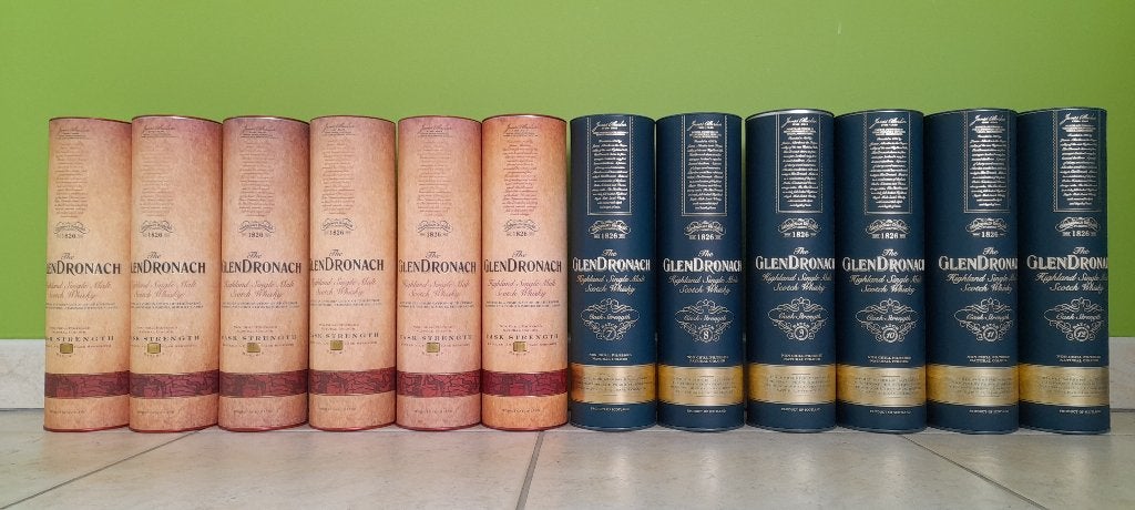 Glendronach whisky Batch 1 - 12, Collections, Vins, Enlèvement, Neuf, Pleine