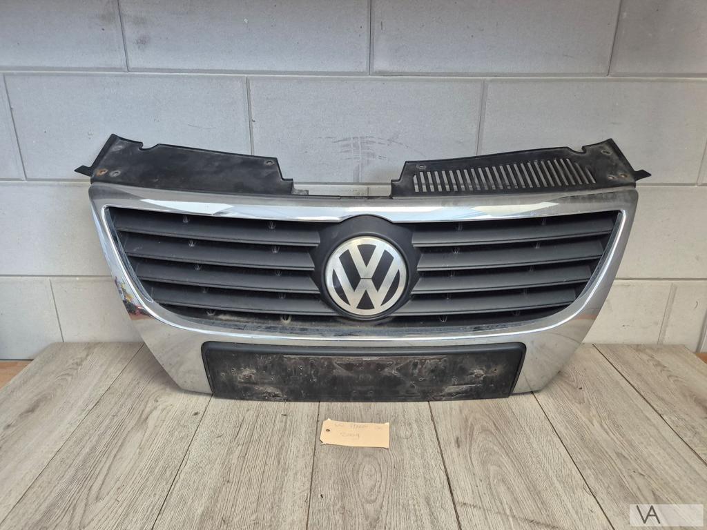 Grille met afstandradar logo voor Volkswagen Passat b6 3c, Auto-onderdelen, Gebruikt, -, Volkswagen, -