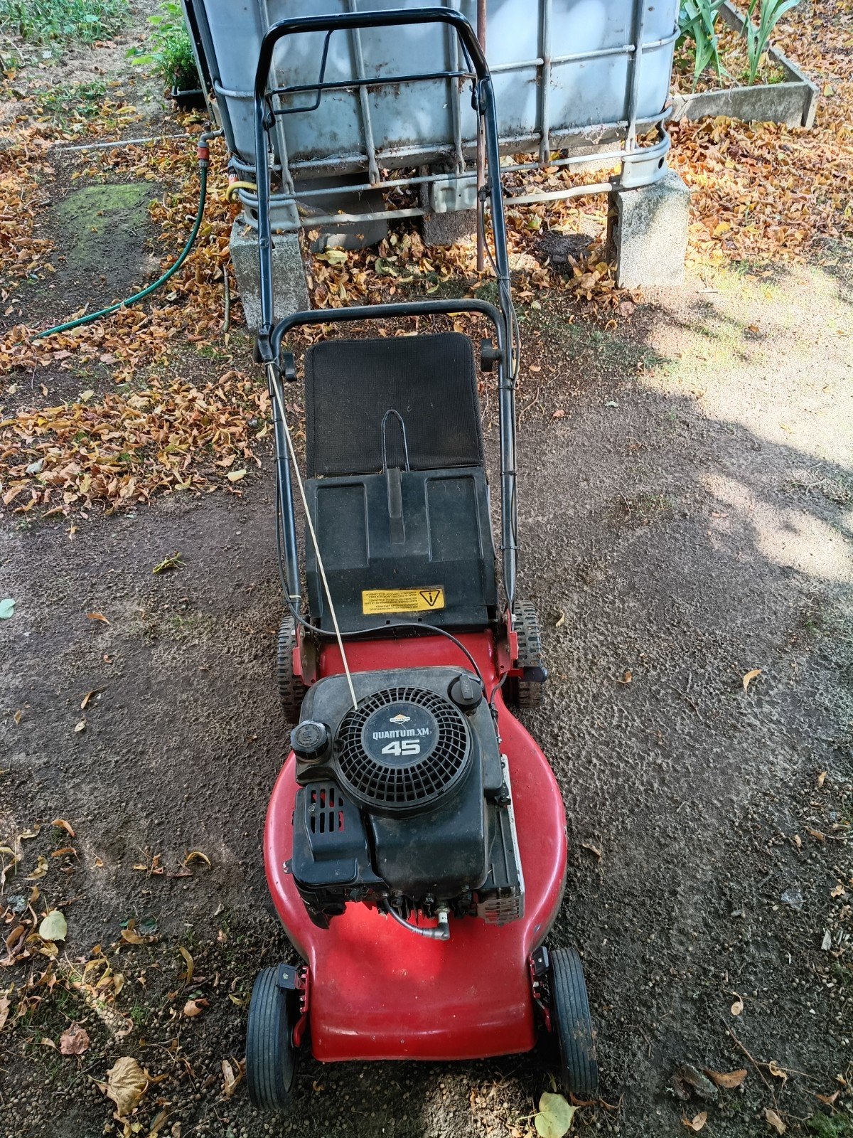 grasmaaier, Enlèvement