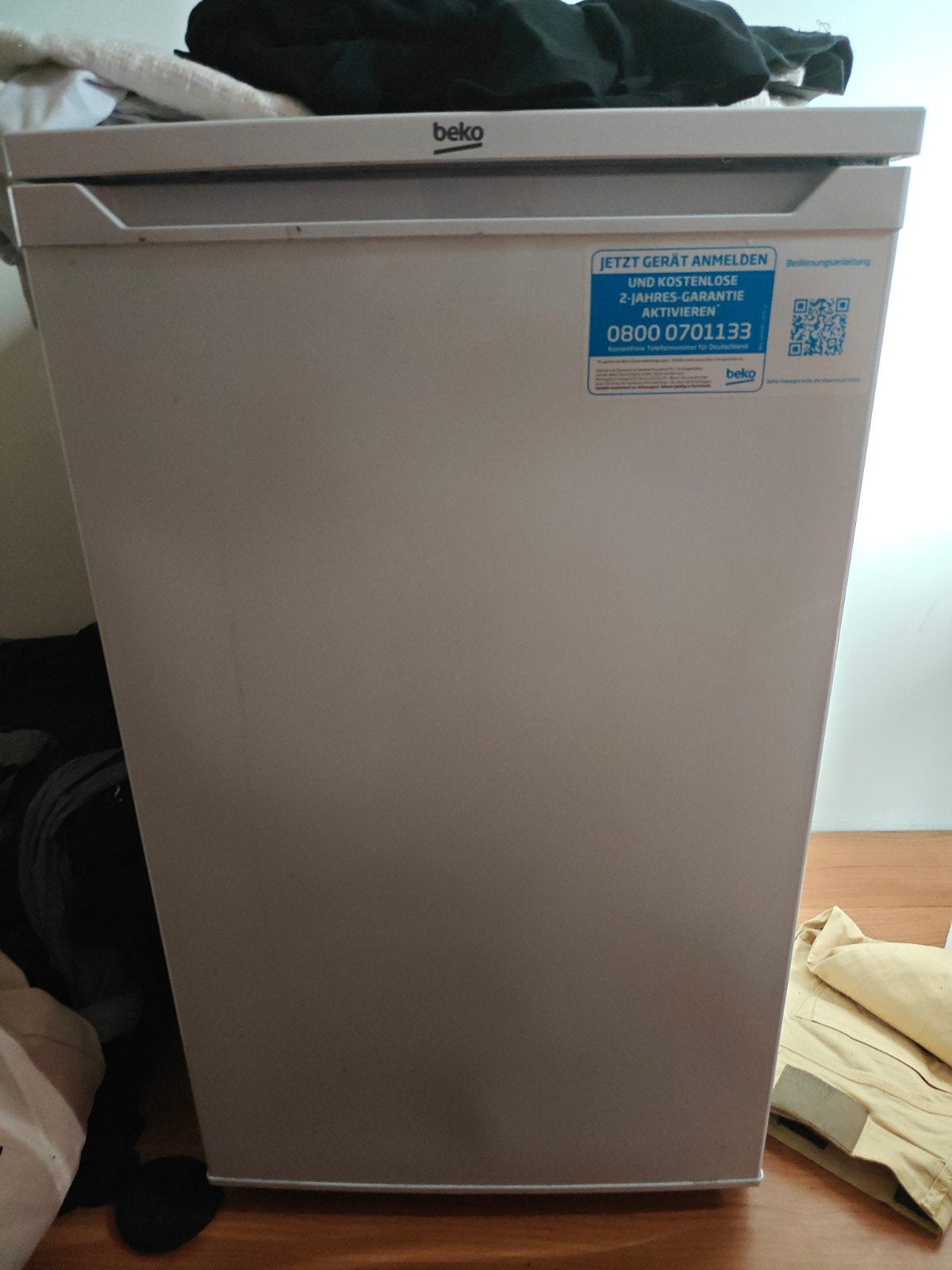 beko diepvries  65 l, Ophalen