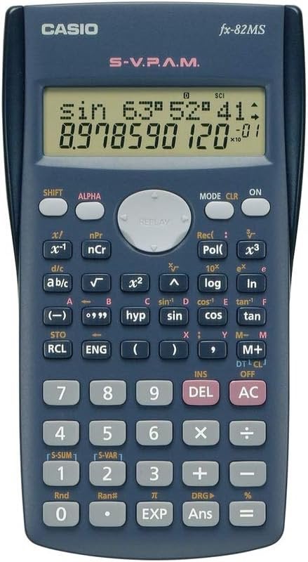 Casio Fx-82ms, Diversen, Rekenmachines, Ophalen, Grafische rekenmachine, Gebruikt