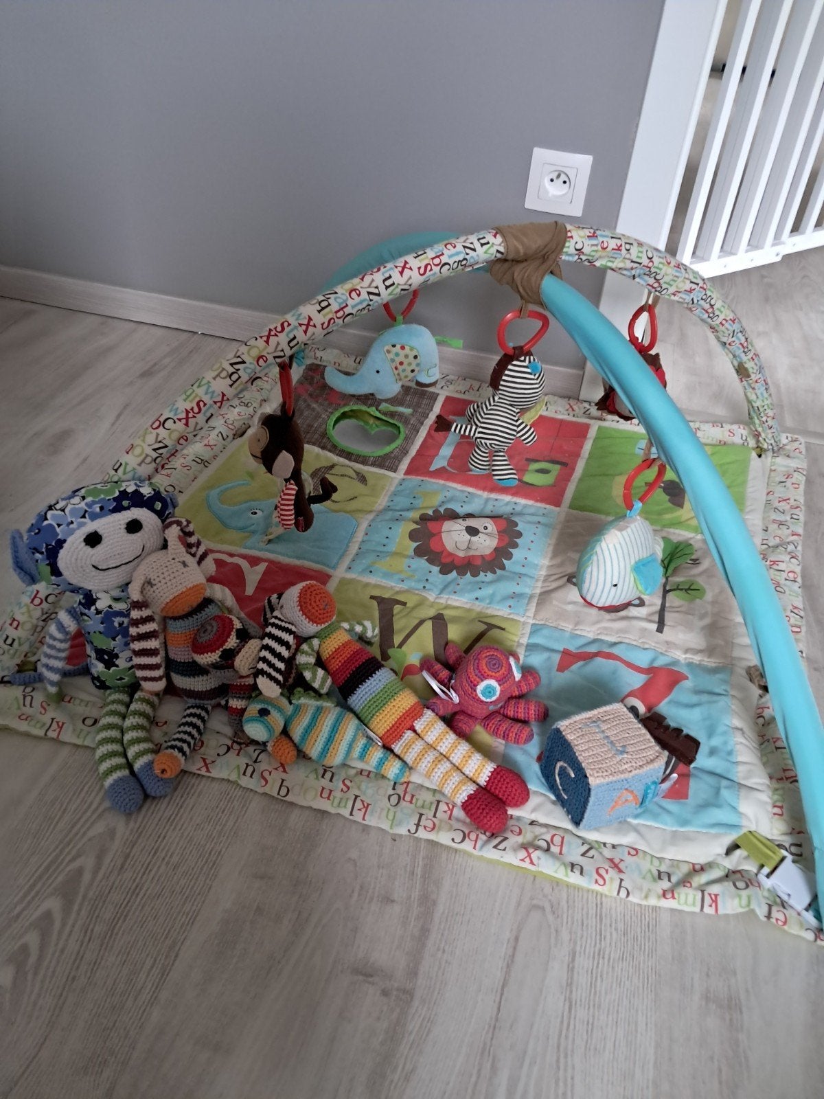 speelboog met babyspeelgoed, Kinderen en Baby's, Ophalen, Gebruikt, Babygym