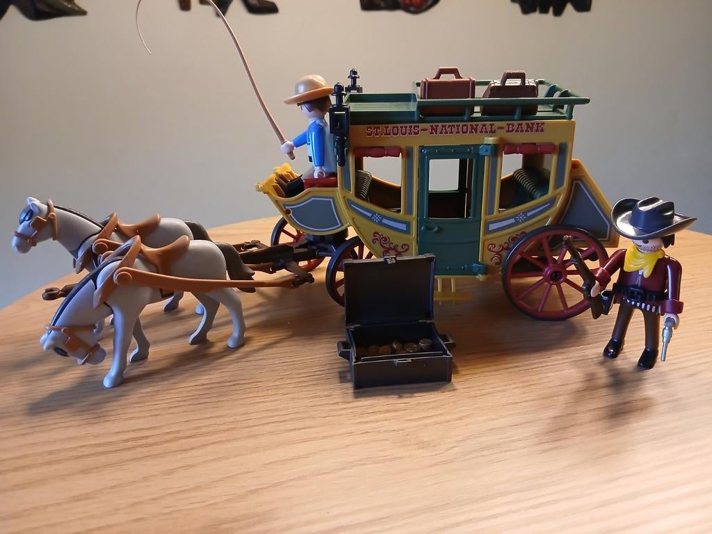 Playmobil 70013, Westerbork, postkoets, Ophalen of Verzenden, Zo goed als nieuw, Complete set