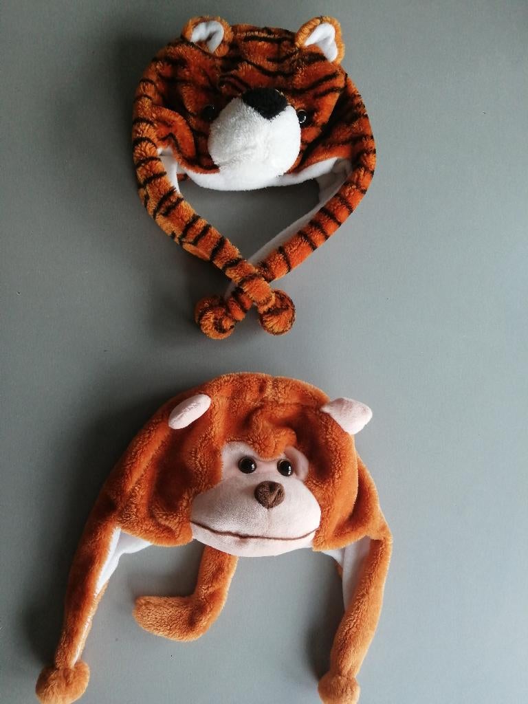 nieuwe dierenmutsen + sjaal, Enlèvement ou Envoi, Neuf, Garçon ou Fille, Bonnet