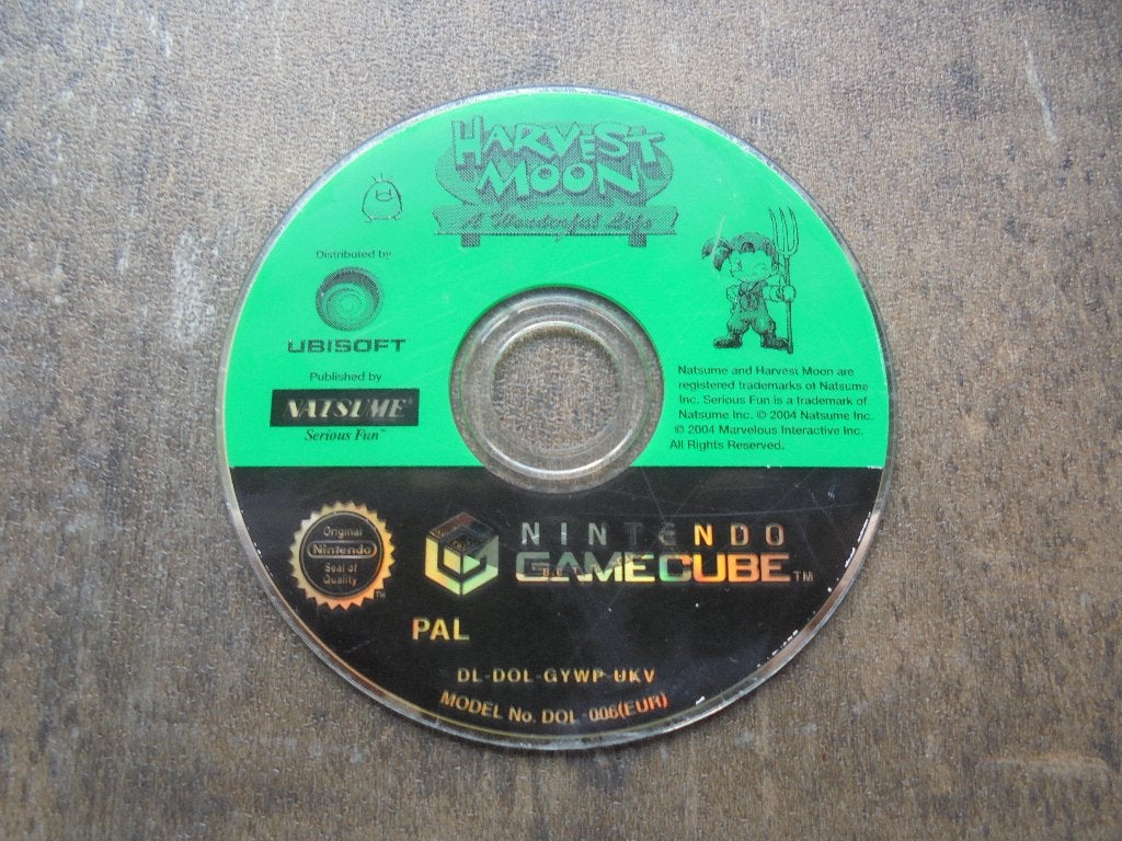 Harvest Moon A Wonderful Life voor GameCube (zie foto's), Consoles de jeu & Jeux vidéo, Enlèvement ou Envoi, 1 joueur, Aventure et Action
