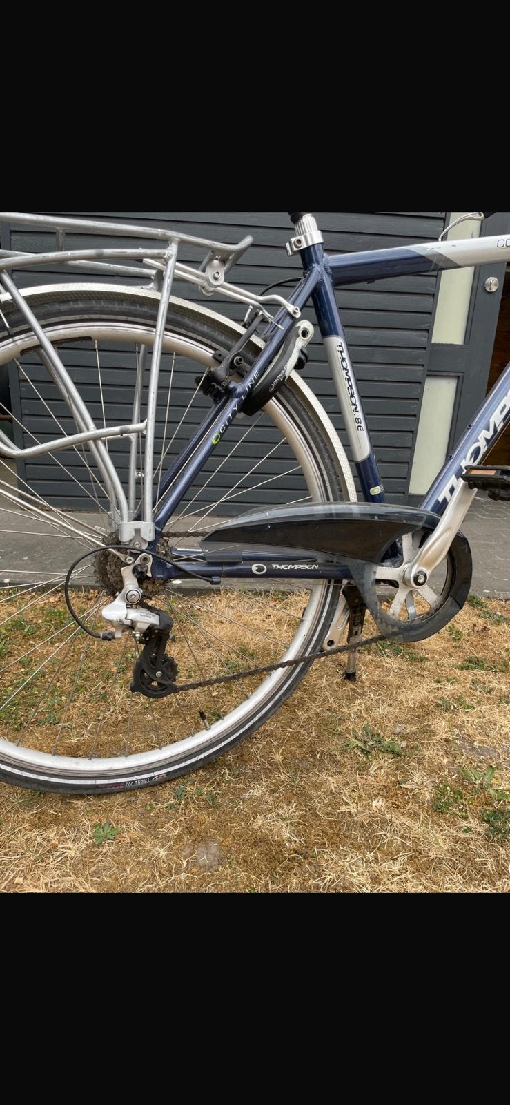 Heren fiets Thompson, Vélos & Vélomoteurs, Autres marques, Vitesses, Frein sur jante, 57 à 61 cm