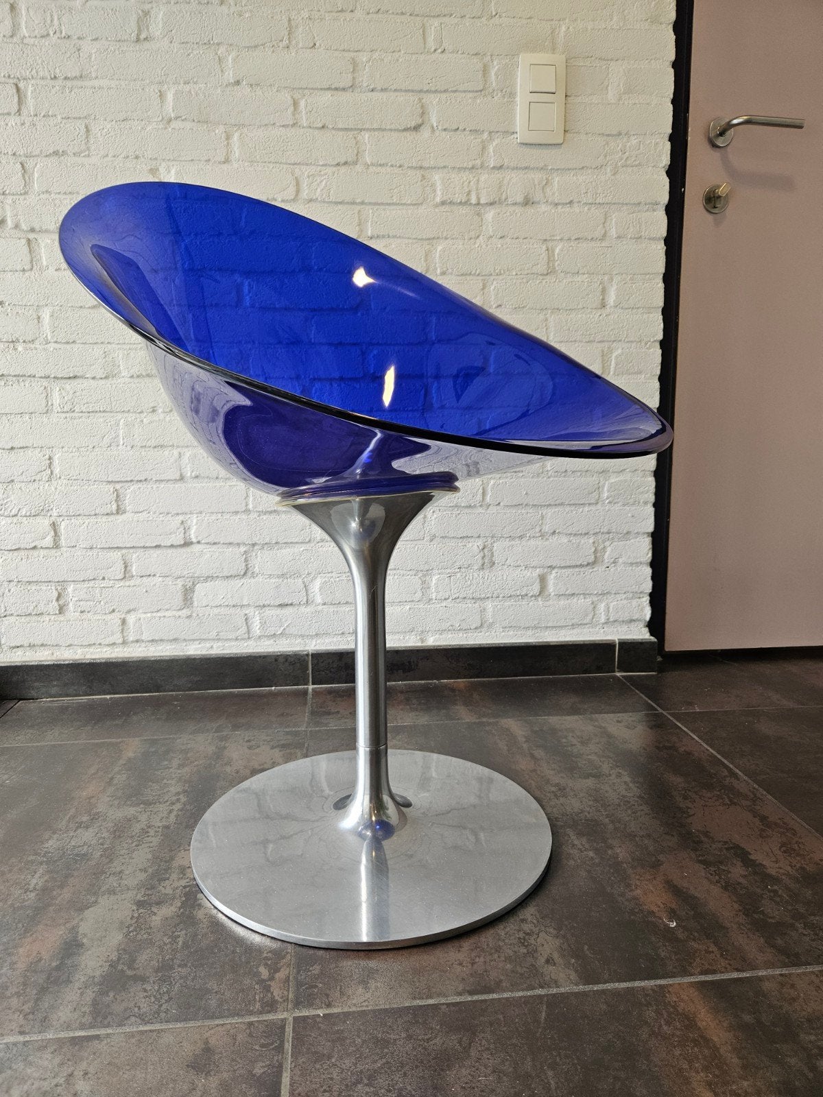 Kartell Ero|S| stoel kristal (8 stuks), Maison & Meubles, Chaises, Comme neuf, Enlèvement, Cinq, Six Chaises ou plus, Autres matériaux