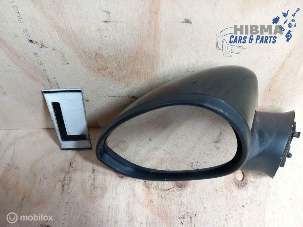 Fiat Punto Spiegel Links Elektrisch Zwart 2008 t/m 2013, Gebruikt, Ophalen of Verzenden