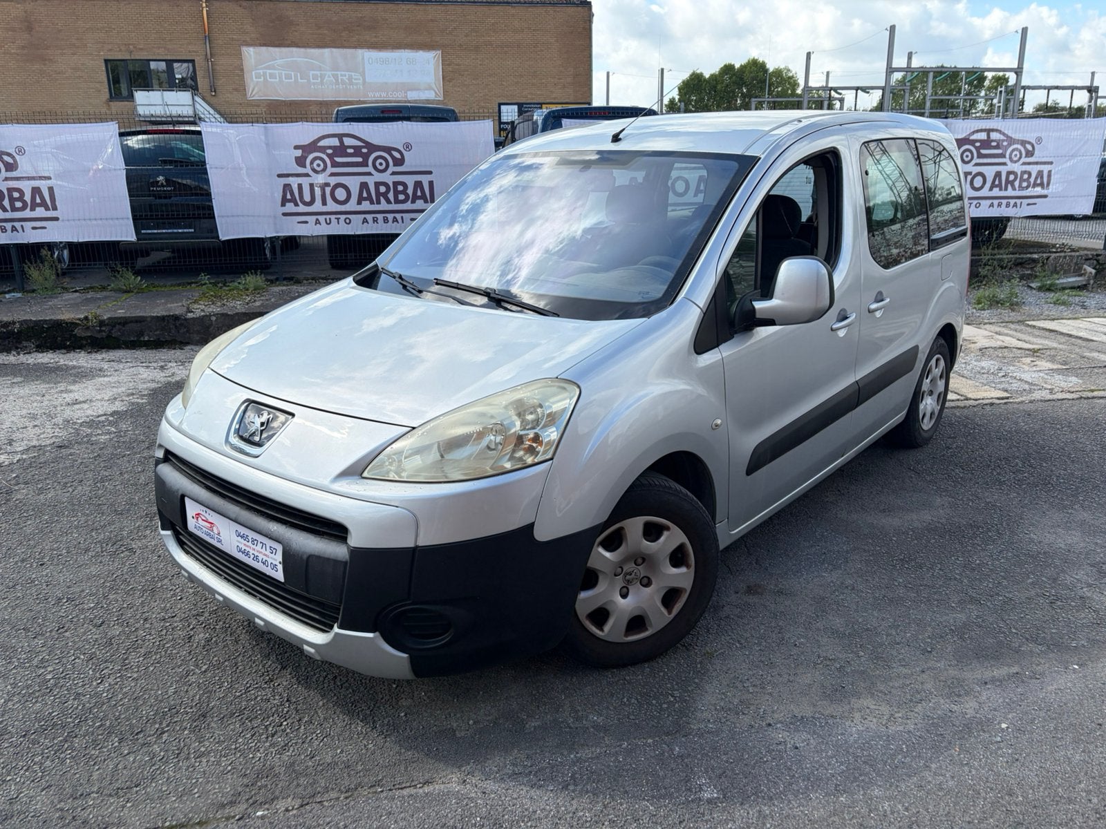 Peugeot partner 1.6 HDI 2009, Argent ou Gris, Achat, Entreprise, Entretenue par le concessionnaire