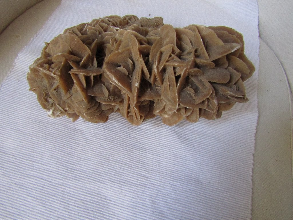 Prachtige gefossiliseerde „Sand Rose” van 2,6 kg, Verzamelen, Ophalen of Verzenden, Fossiel