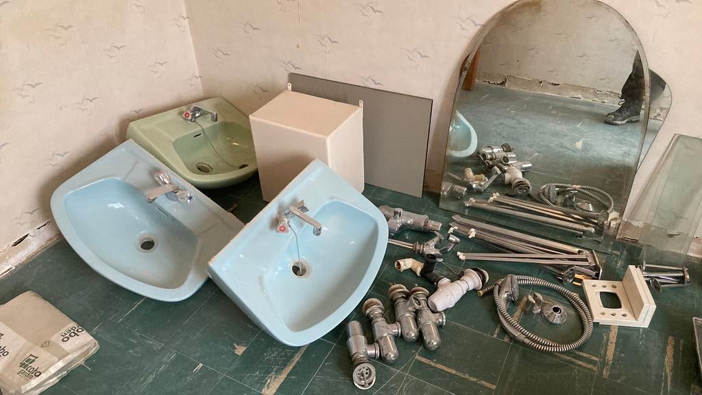 Lavabo, Ophalen, Gebruikt