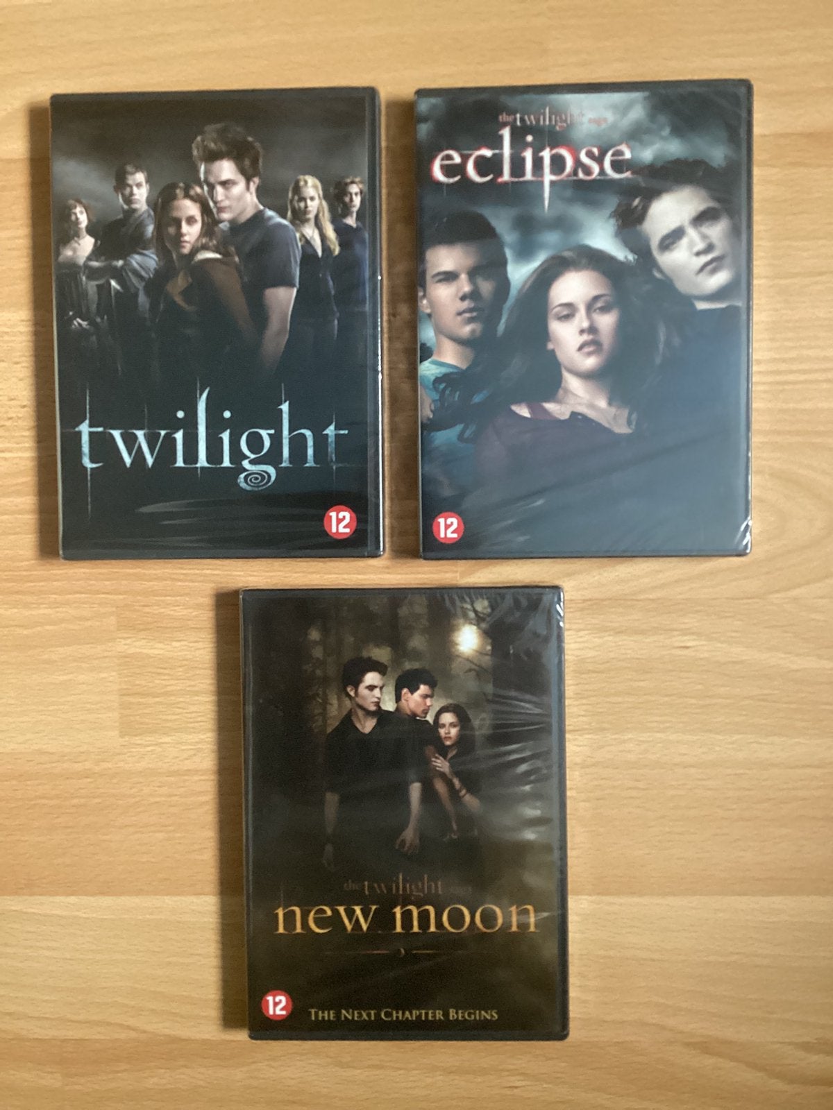 Pakket 3 dvd’s Twilight - Nieuw, À partir de 12 ans, Enlèvement ou Envoi, Neuf, dans son emballage, Thriller d'action
