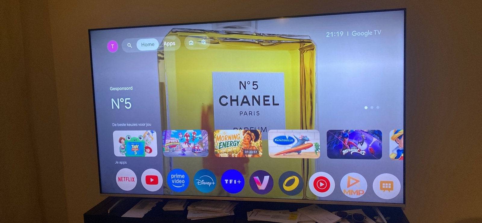 smart tv sharp, TV, Hi-fi & Vidéo, Enlèvement, Comme neuf, Sharp, Smart TV