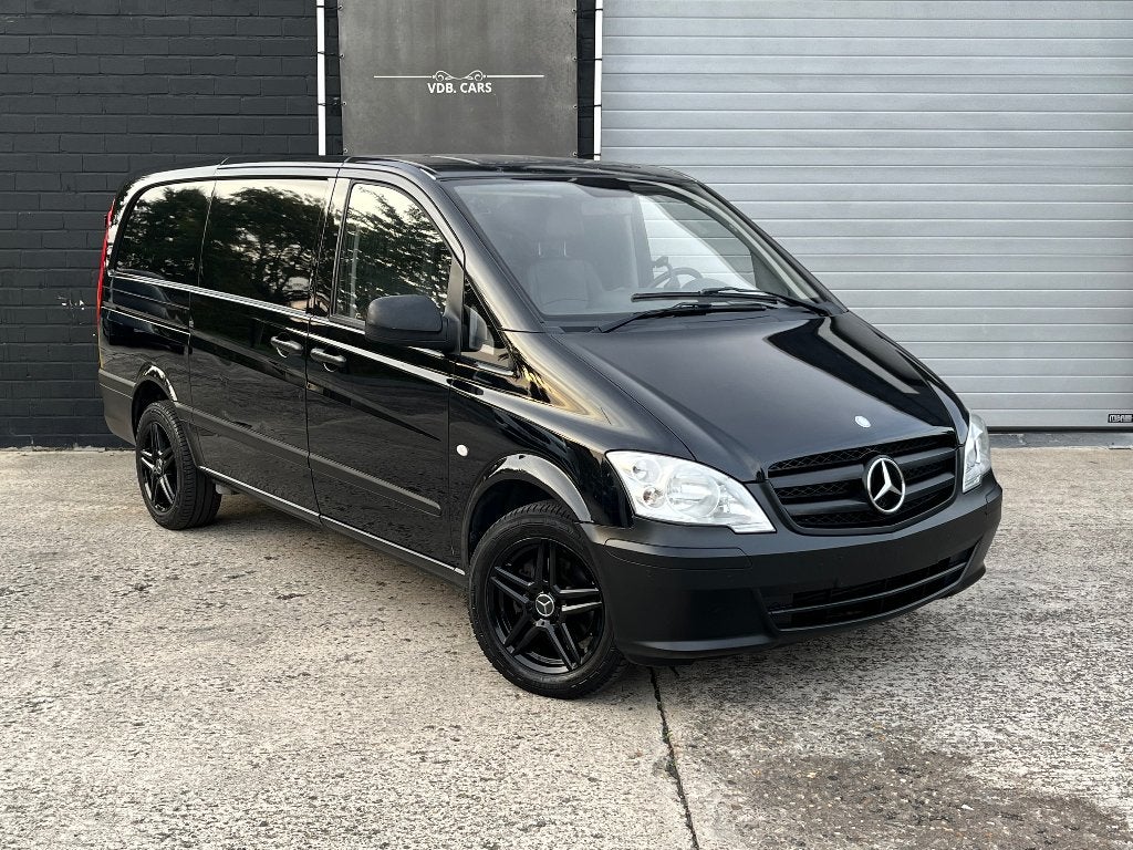 MERCEDES VITO LANG / LICHTEVRACHT / 2012, Auto's, Bedrijf, Diesel, Achteruitrijcamera, Te koop