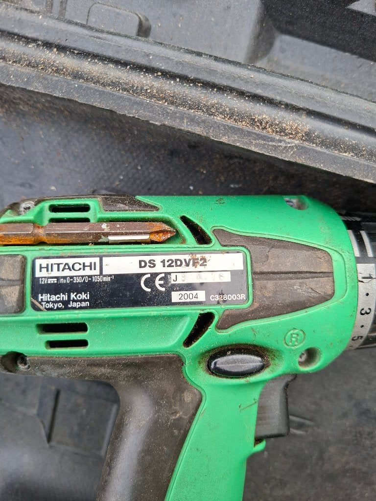 Hitachi DS 12D VF2 accuboormachine, Enlèvement, Comme neuf, Perceuse sans fil, Autres marques