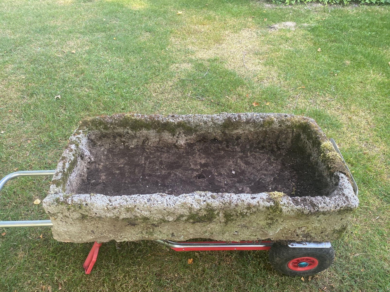 Betonnen bloembak, Tuin en Terras, Ophalen, Gebruikt, Minder dan 30 cm, 60 tot 100 cm