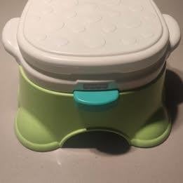 Leuk Fisher-Price Plaspotje met Kroon, Kinderen en Baby's, Ophalen of Verzenden, Gebruikt