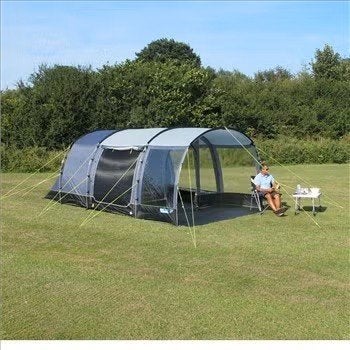 Kampa Hayling 4 tent, Caravans en Kamperen, Ophalen, Gebruikt, Tot en met 4