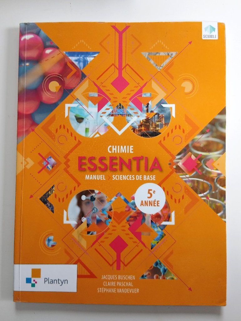 Essentia Chimie 5e - Manuel scolaire, Enlèvement, Utilisé, Plantyn