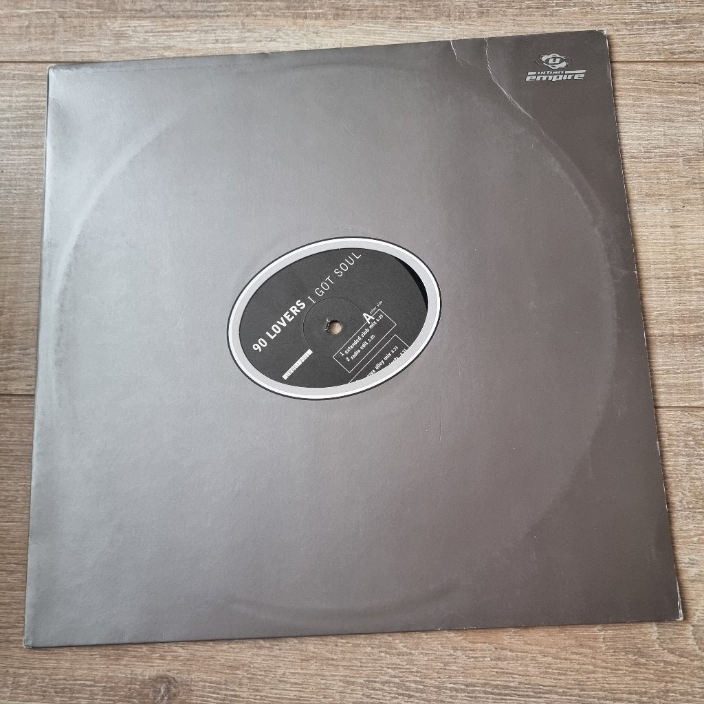 12" 90 Lovers – I Know You Got Soul (The Krazee Alley Mixes), CD & DVD, Vinyles Singles, Enlèvement ou Envoi, Utilisé, 12 pouces