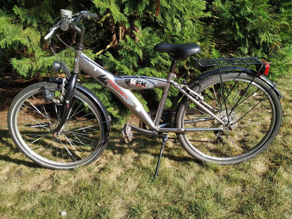 Kinderfiets, Ophalen, Gebruikt