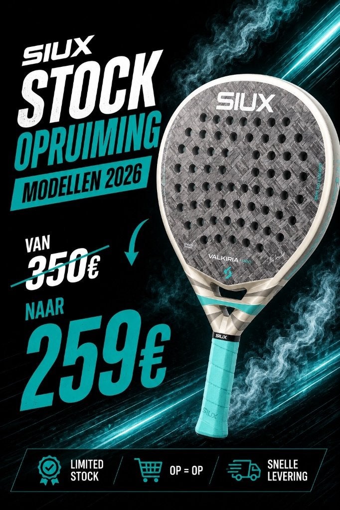 Nieuwe Siux Valkiria Pro 2026 padel racket, Sport en Fitness, Ophalen of Verzenden, Nieuw, Padelracket