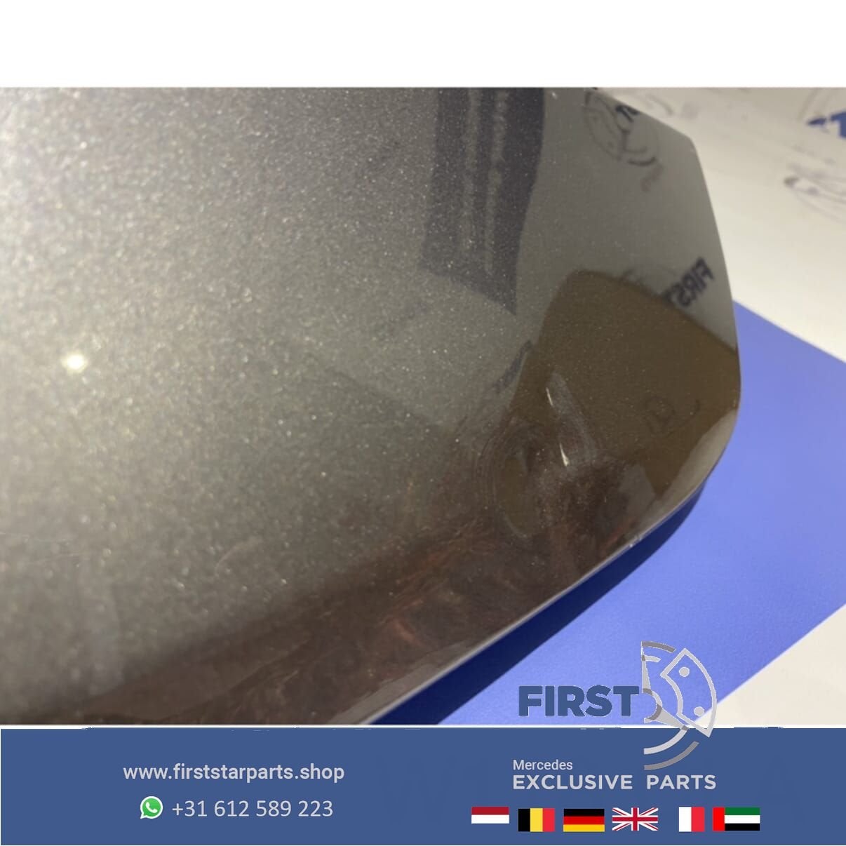 W118 C118 CLA 2020 ACHTERKLEP GRIJS KOFFER KLEP ORIGINEEL CL, Gebruikt, Ophalen of Verzenden, Achter, -