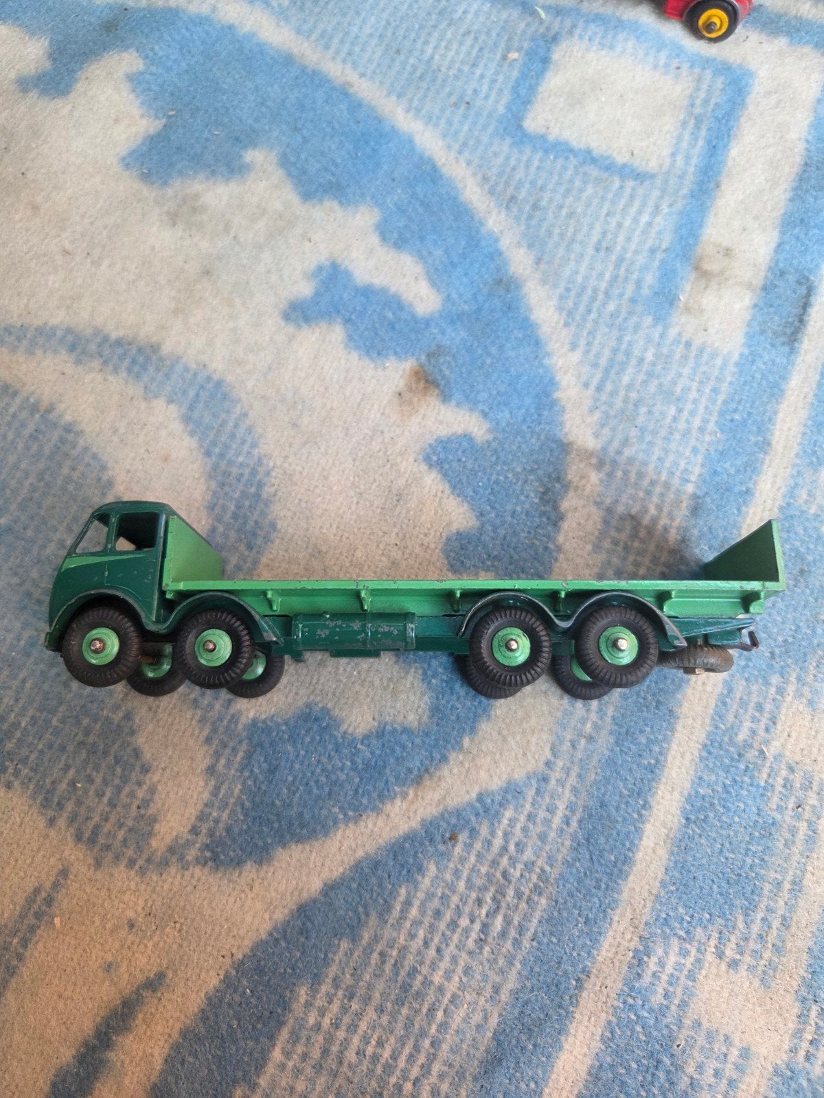 HAYON DE CAMION PLAT DINKY TOYS 503 FODEN RARE 2 TONS VERT, Enlèvement ou Envoi, Dinky Toys
