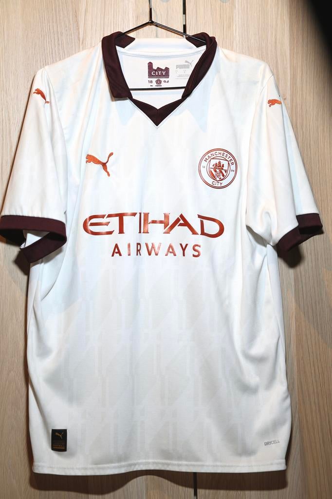 Manchester City away shirt 2023/2024, Collections, Enlèvement ou Envoi, Comme neuf, Maillot
