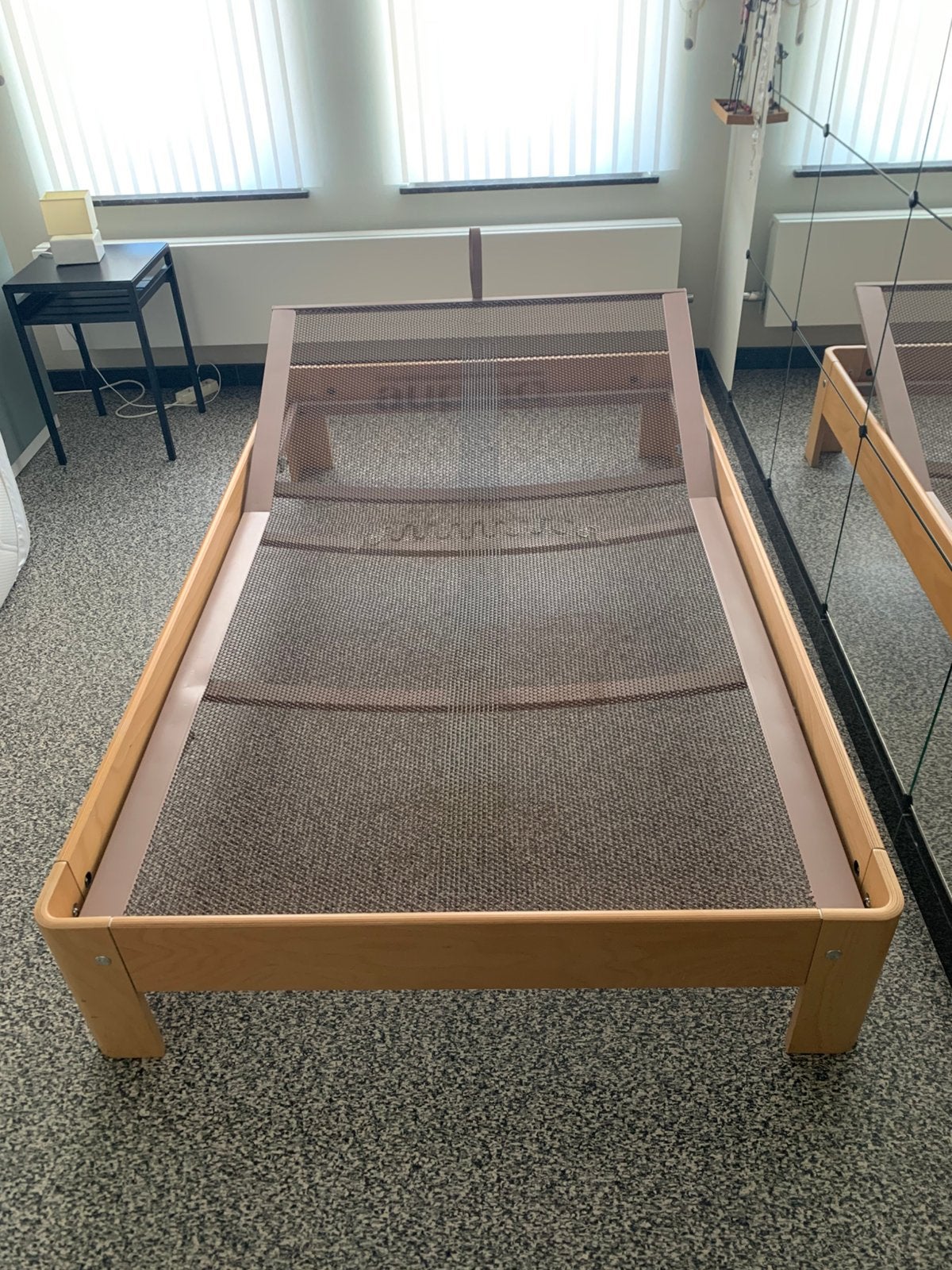 Auping Auronde twijfelaar 120 x 200 met spiraalbodem, Huis en Inrichting, Slaapkamer | Bedden, Ophalen, Zo goed als nieuw