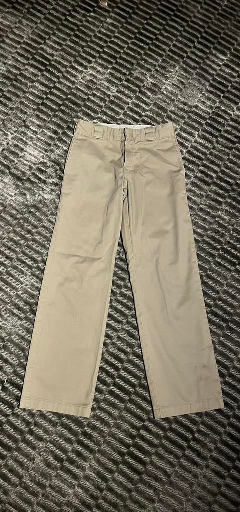 Dickies 874 beige W27/L30, Kleding | Heren, Ophalen of Verzenden, Gedragen, Maat 46 (S) of kleiner, Bruin