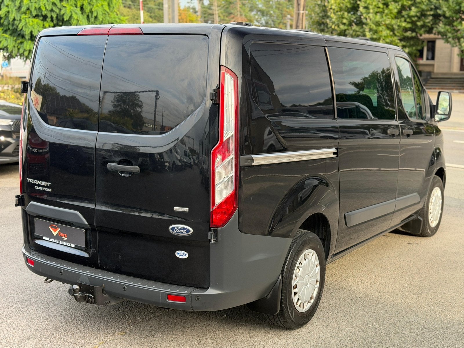 Ford transit custom dubbele cabine navi airco+ garantie, Bluetooth, Euro 5, Bedrijf, Ford