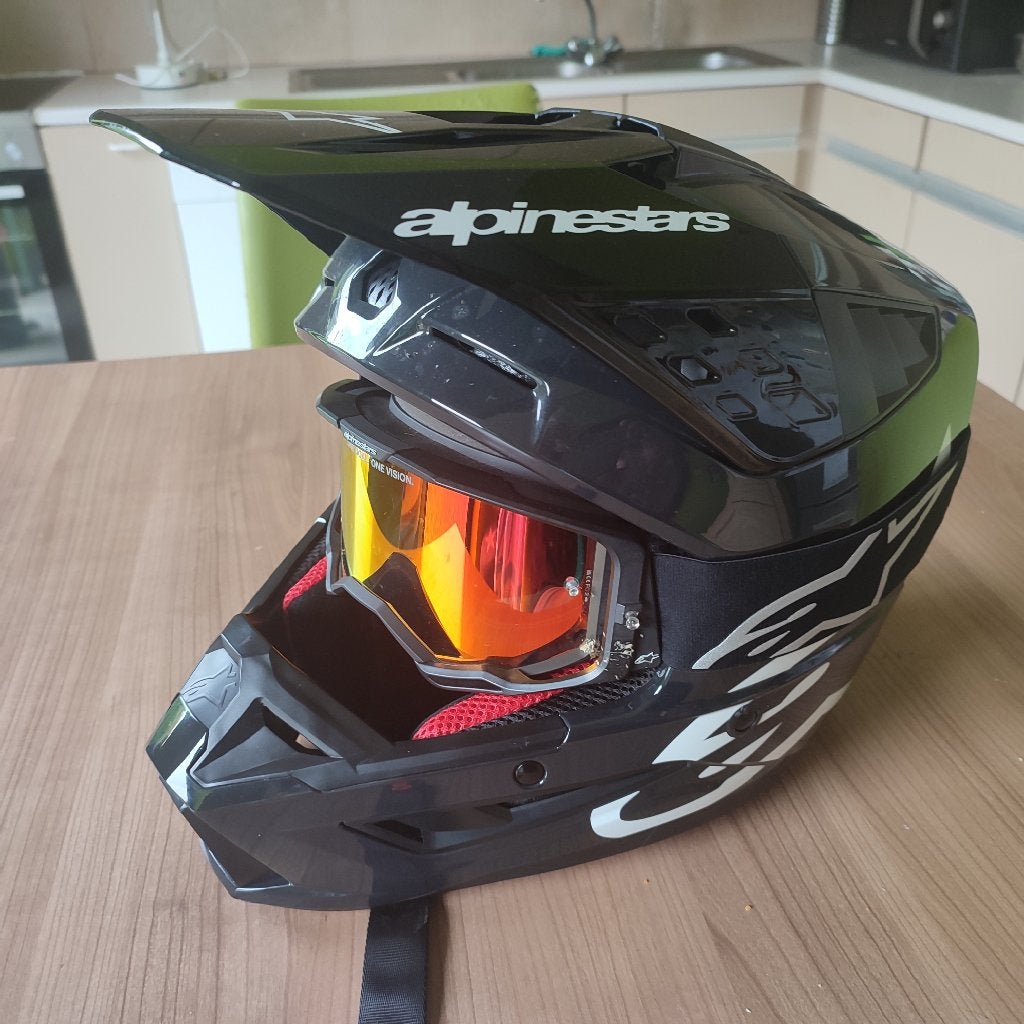 Crosshelm Alpinestars SM5 Corp  maat XXL 63/64 Nieuw, Motoren, Ophalen, Nieuw zonder kaartje, XXL, Heren