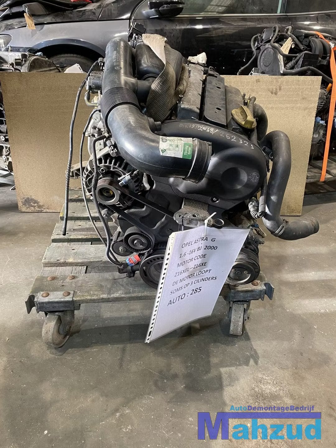 OPEL ASTRA G 1.6 16V X16XEL Motorblok motor Versnellingsbak, Opel Automobile GmbH, Opel, Bahnhofsplatz 1
65423  Russelsheim am Main, DE
