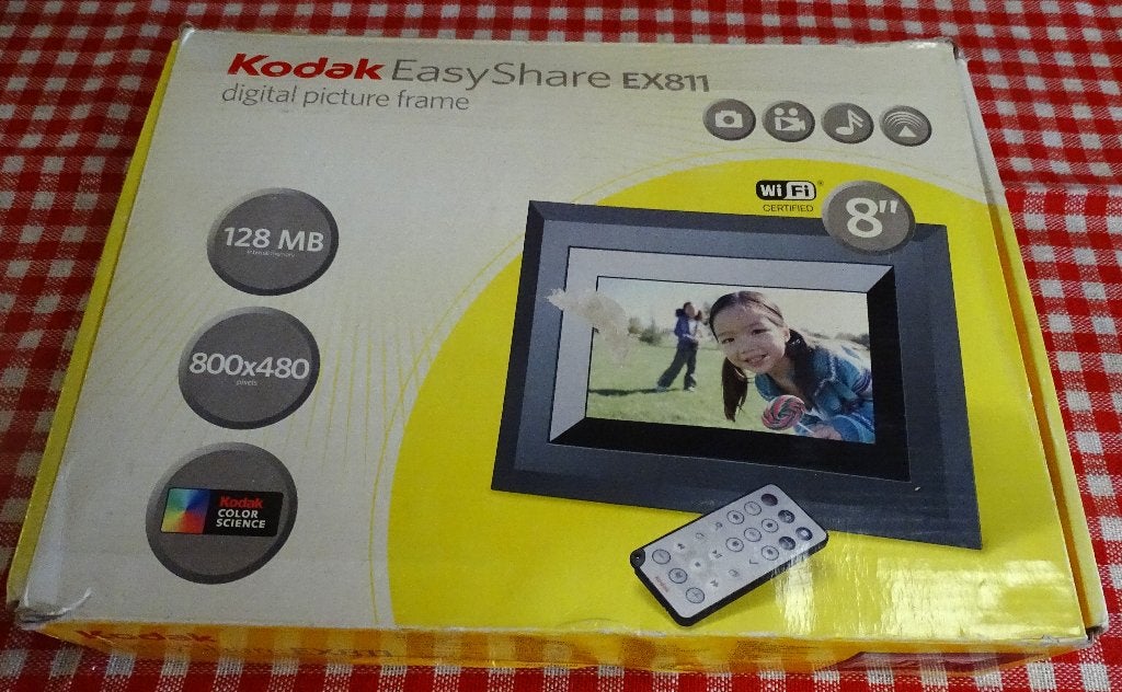 Cadre numérique KODAK Easy Share ex 811, TV, Hi-fi & Vidéo, Photo | Cadres photos numériques, Kodak, 8 à 12 pouces, Comme neuf
