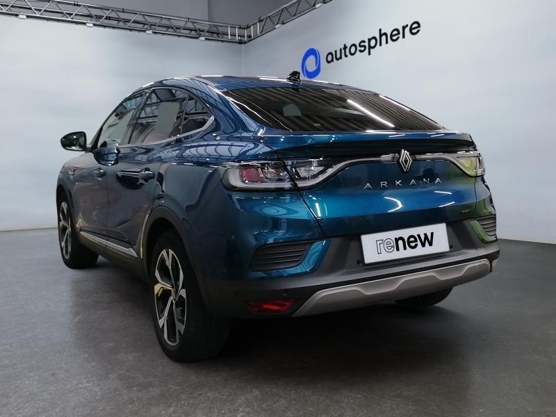 Renault Arkana 1.6i E-TECH HEV Techno 145 Hp, Auto's, Automaat, Emergency brake assist, Blauw, Overige brandstoffen