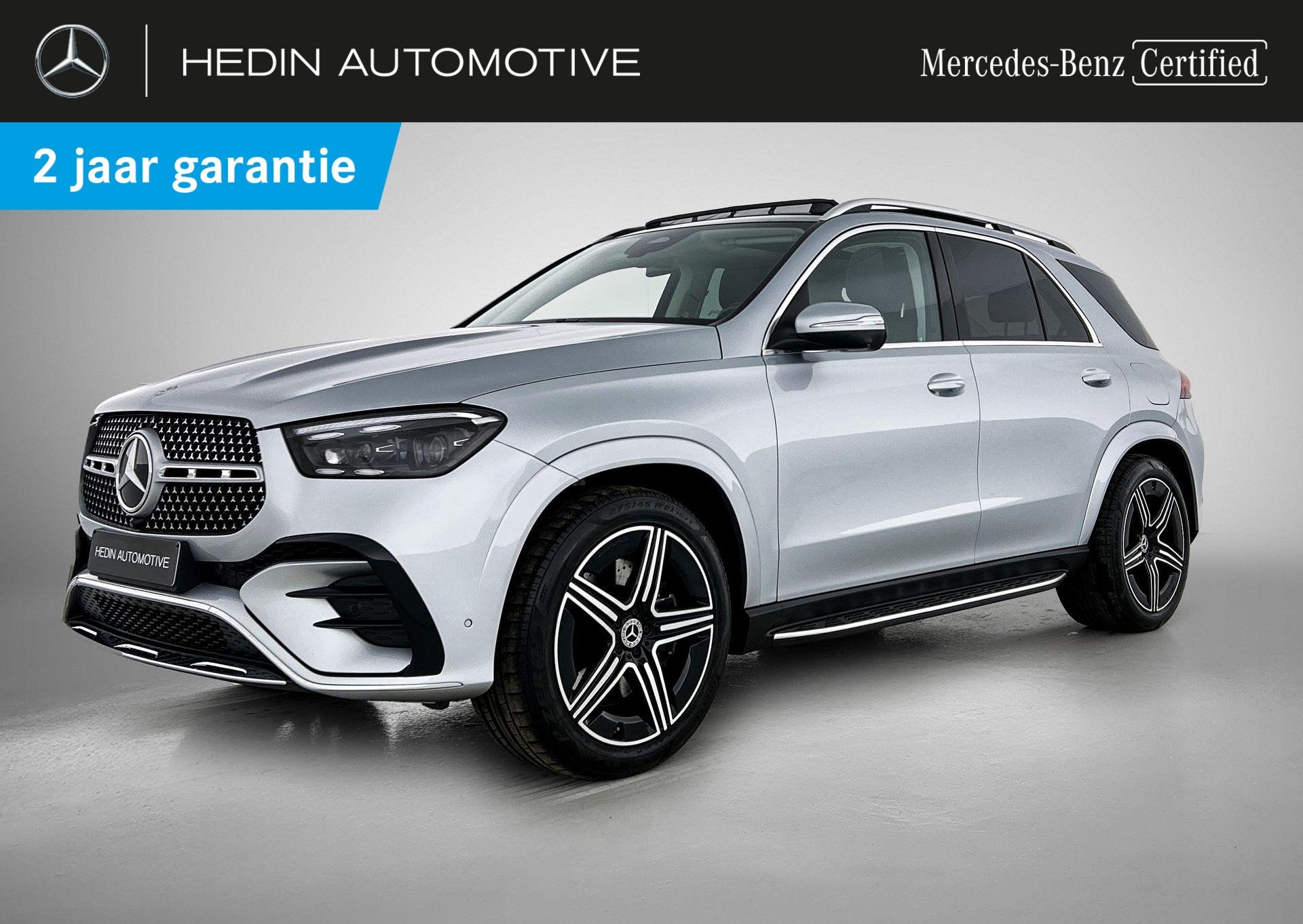 Mercedes-Benz GLE-Klasse 350 DE 4MATIC AMG Line Panoramisch, Autos, 2700 kg, Argent ou Gris, Achat, Entreprise