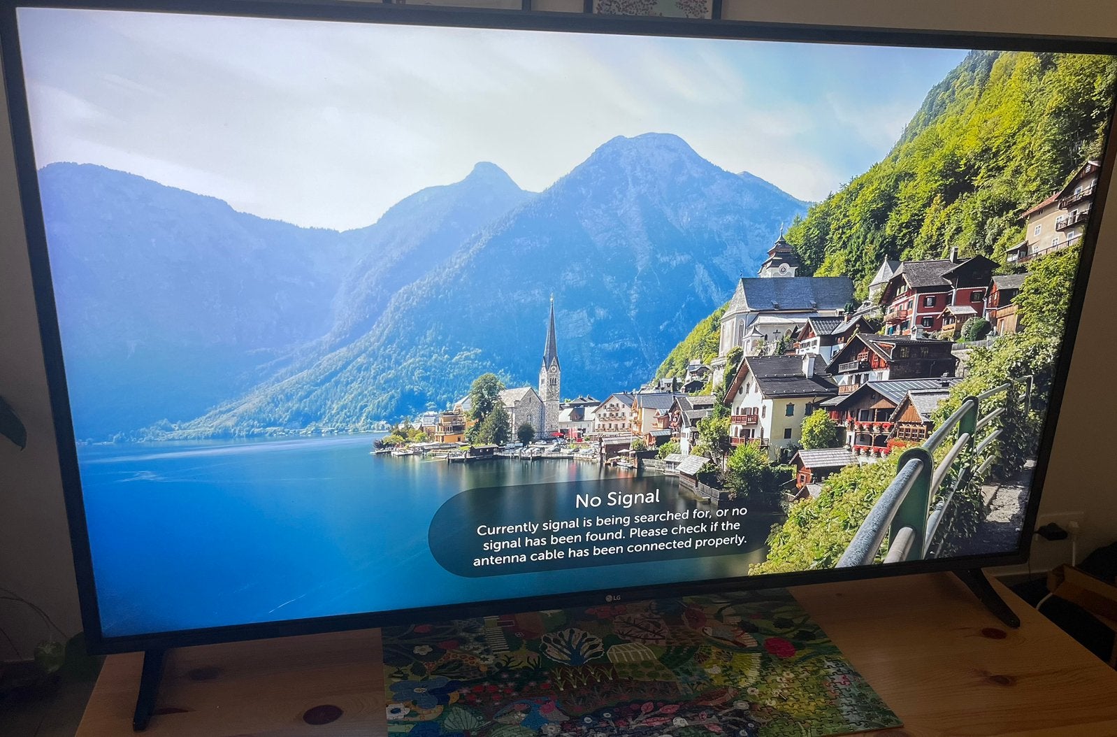 LG tv 55 inch te koop, Ophalen, Gebruikt, LG