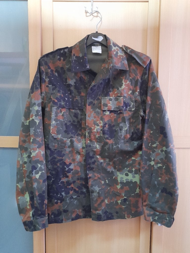 Veste / chemise bariolés militaire homme, Enlèvement, Neuf, Vert, Tour de cou 41/42 (L)
